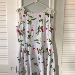 Cherry Print Dress